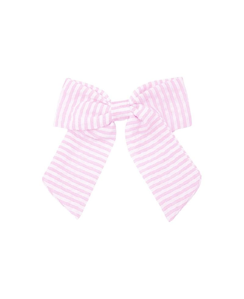Girls' Seersucker Hair Bow