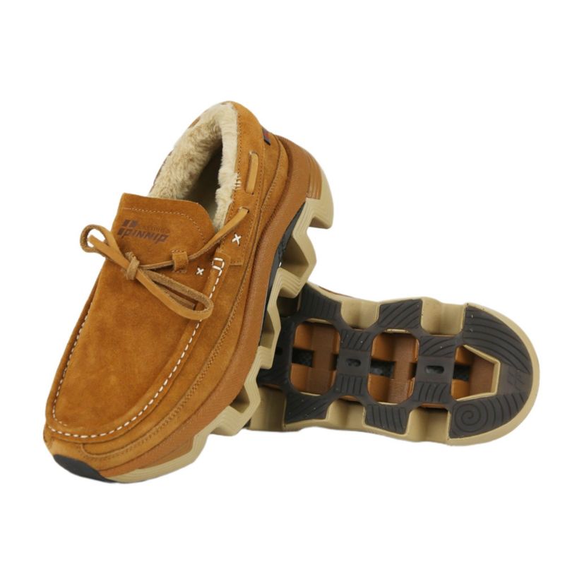 Men's Genuine Suede Winter Loafers