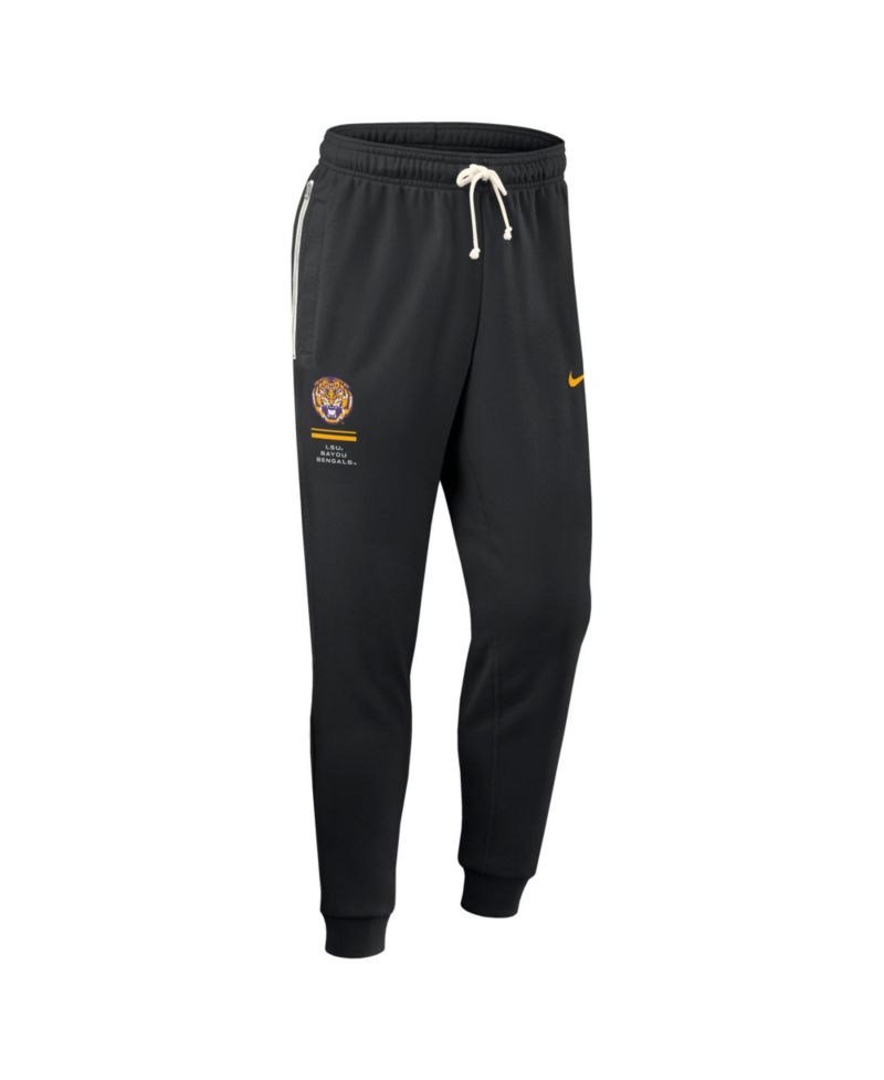 Men's Black LSU Tigers 2026 Sideline Standard Issue Dri-FIT Taper Pants