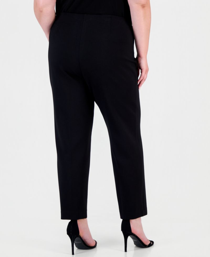 Plus Size Hollywood Slim-Fit Ankle Pants