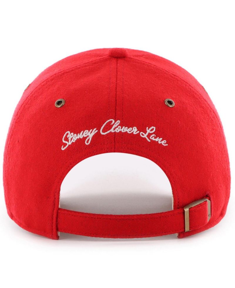 Men's and Women's Red Kansas City Chiefs Field Goal Clean Up Adjustable Hat