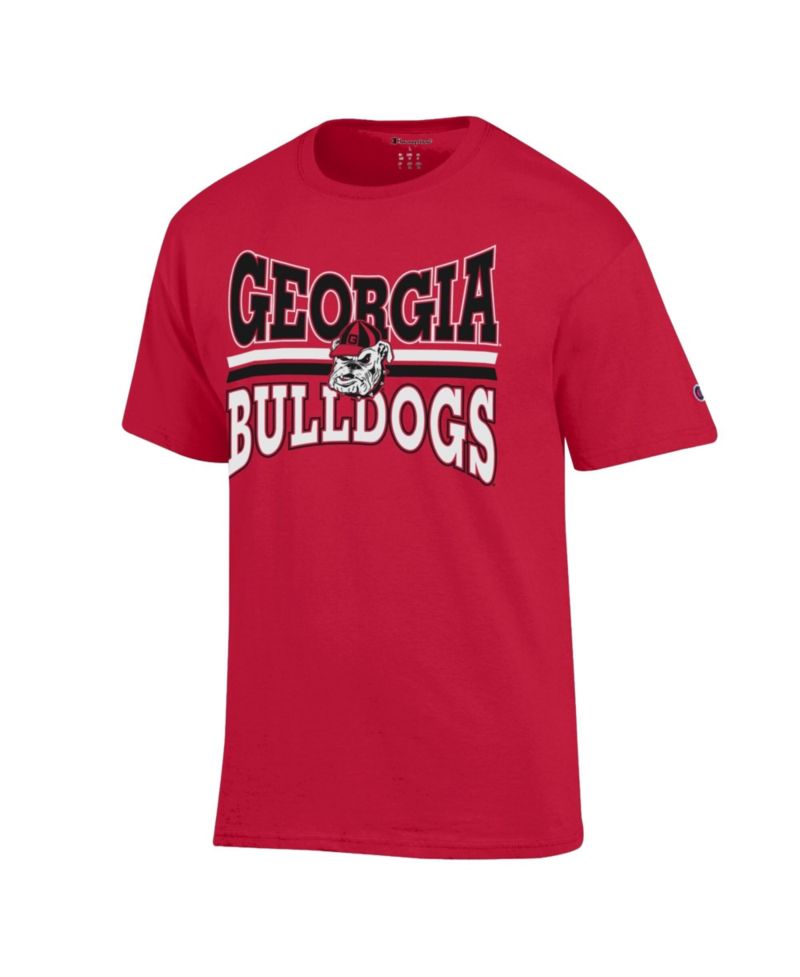 Men's Red Georgia Bulldogs Team Zoom T-Shirt