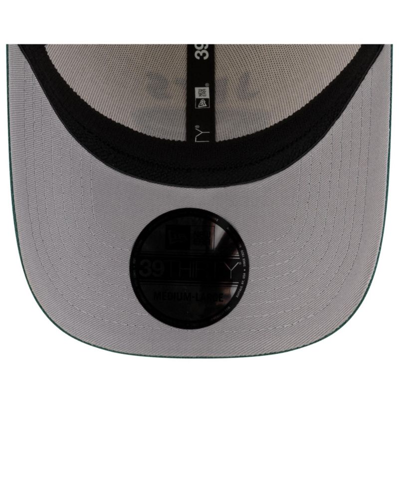 Men's Cream/Green New York Jets 2025 NFL Draft 39THIRTY Flex Hat