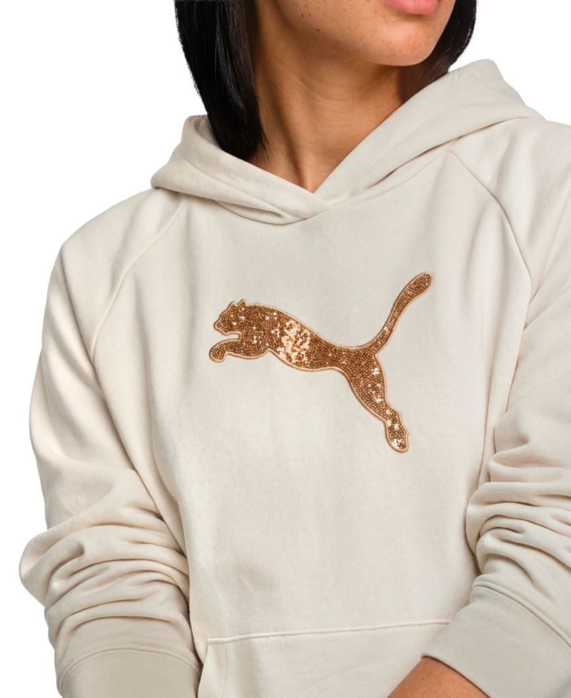 Women's Sequins Hoodie Sweatshirt