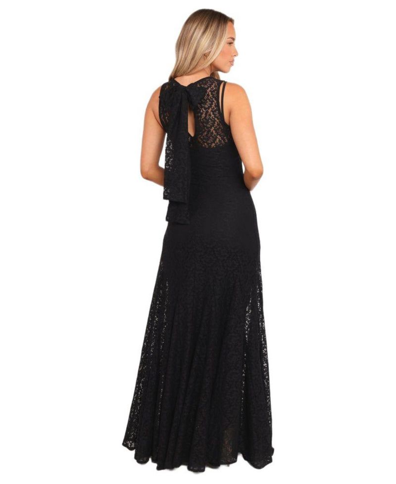 Women's Keani Maxi Dress - Black Lace