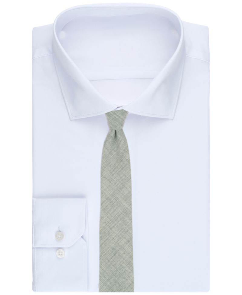 Men's Chambray Solid Tie