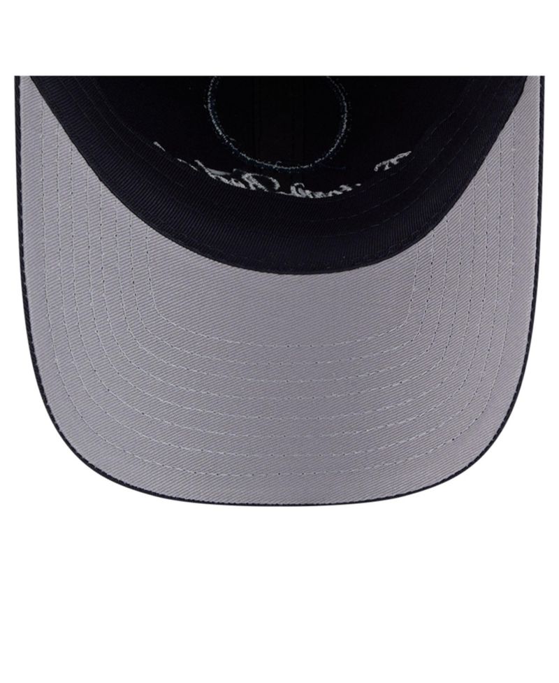 Women's Navy Boston Red Sox Script Patch Casual Classic Adjustable Hat