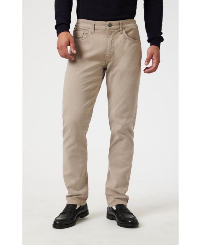 Men's Marcus Slim Straight Leg In Latte Luxe Twill Jeans