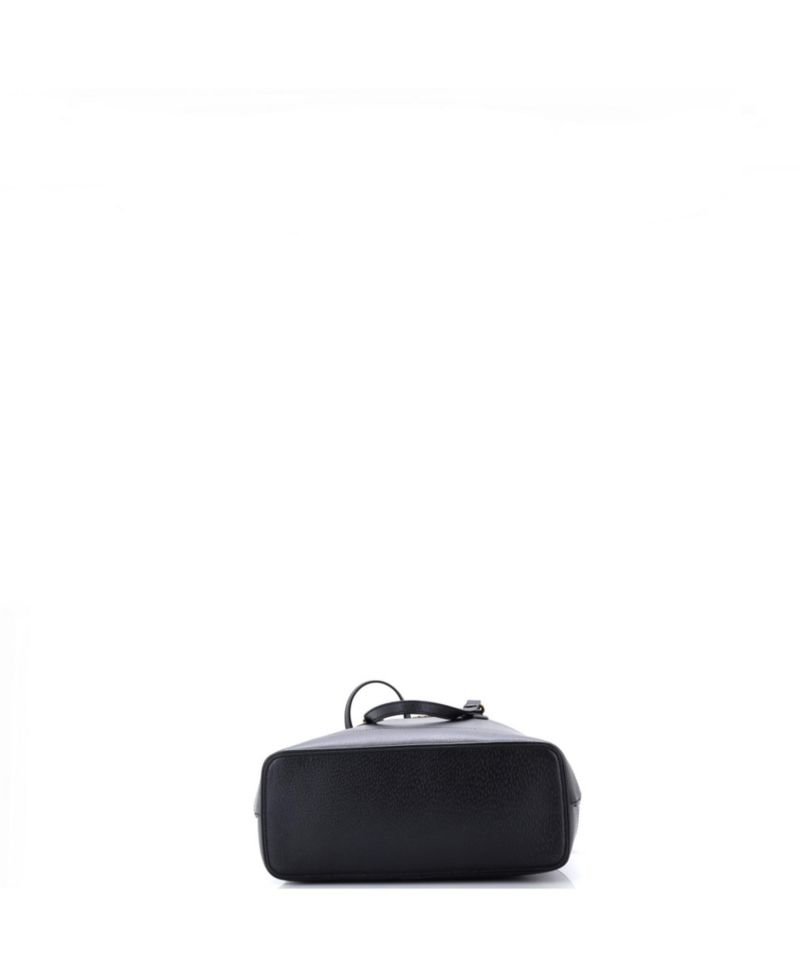 Small Ophidia Top Handle Shopping Tote Leather