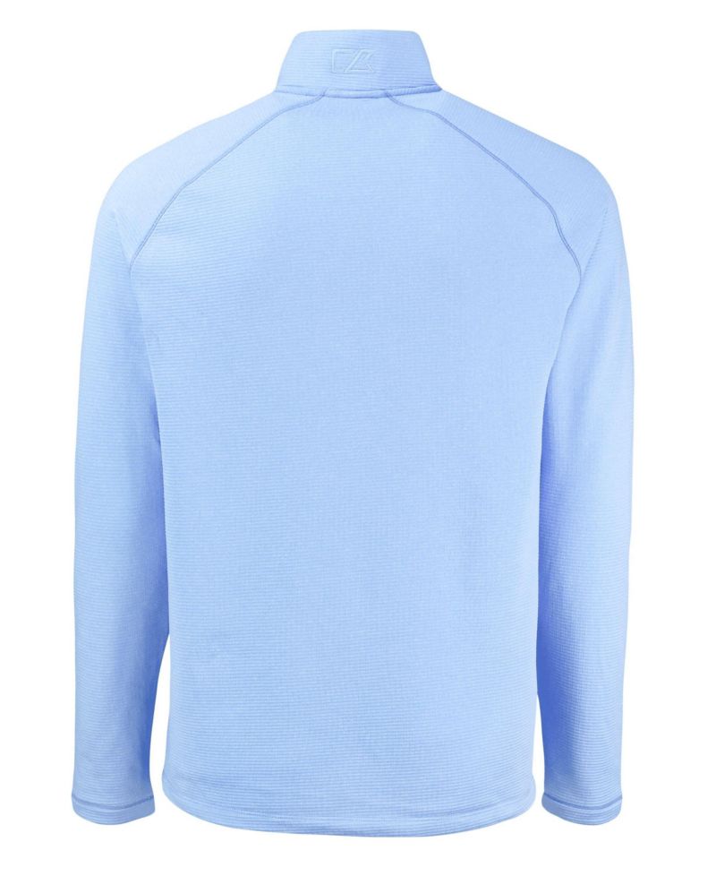 Men's Cutter and Buck Peshastin Fleece Long Sleeve Half Zip Pullover