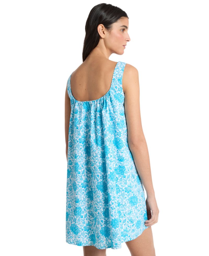 Women's Sleeveless Round Neck Mini Dress