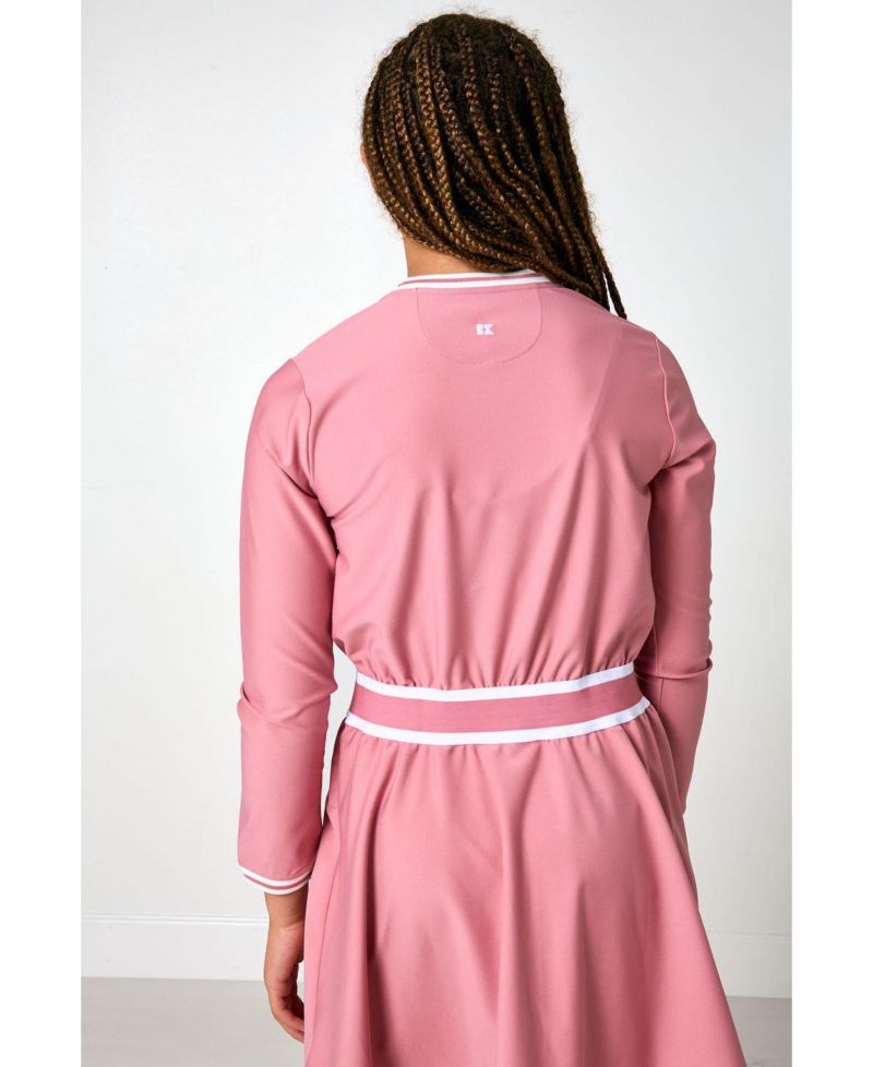 Girls' 2-16 Club Long Sleeve Dress