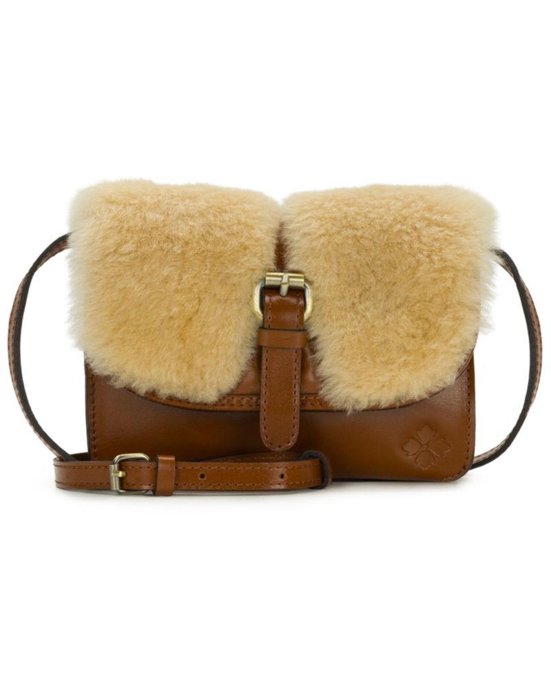 Torri Mini Sherpa Crossbody Bag