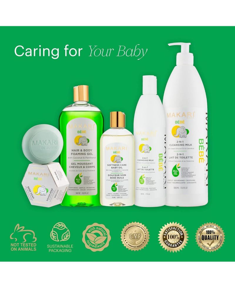 Baby Hair & Body Foaming Gel