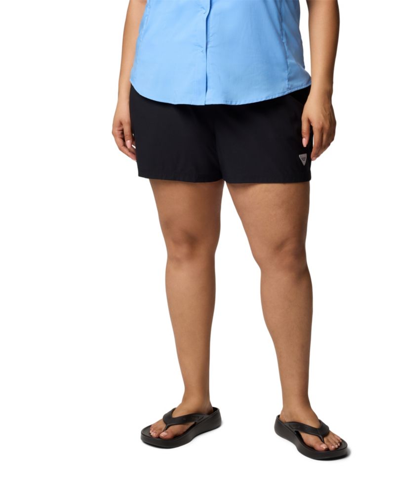 Plus Size Rugged Water Comfort Stretch Shorts