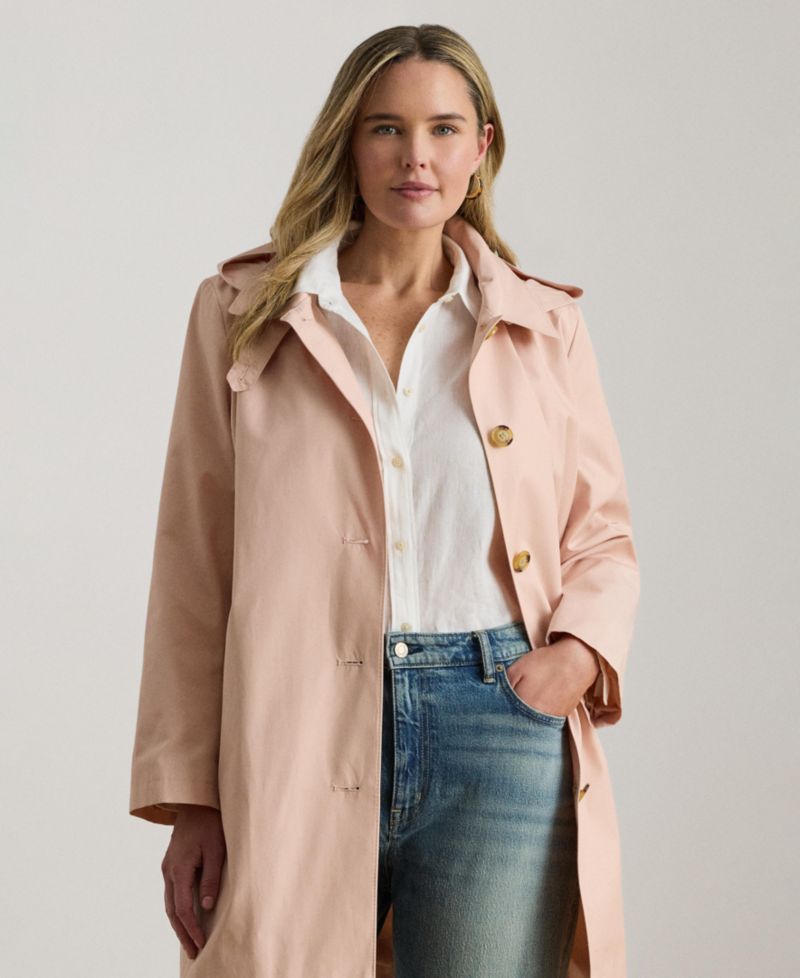 Women's Hooded Raincoat