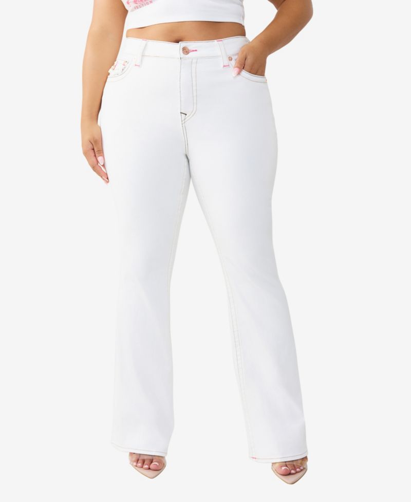Plus Size Becca Bootcut Flap Jeans