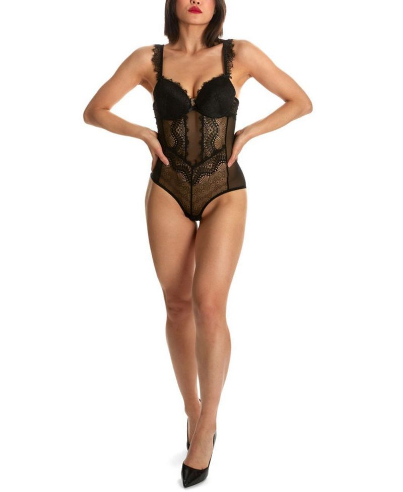 Women's Odette Sheer Lingerie Bodysuit