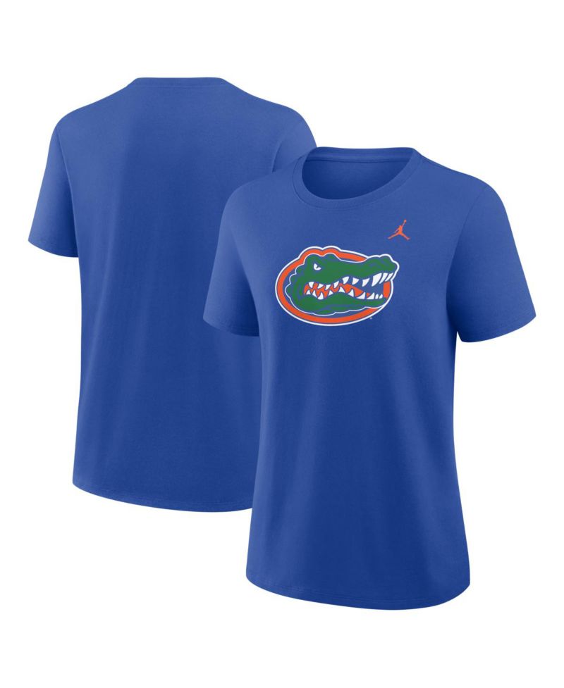 Women's Jordan Royal Florida Gators Primary Logo T-Shirt