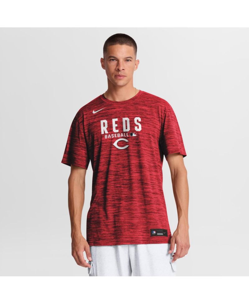 Men's Red Cincinnati Reds Authentic Collection Velocity Dri-FIT T-Shirt