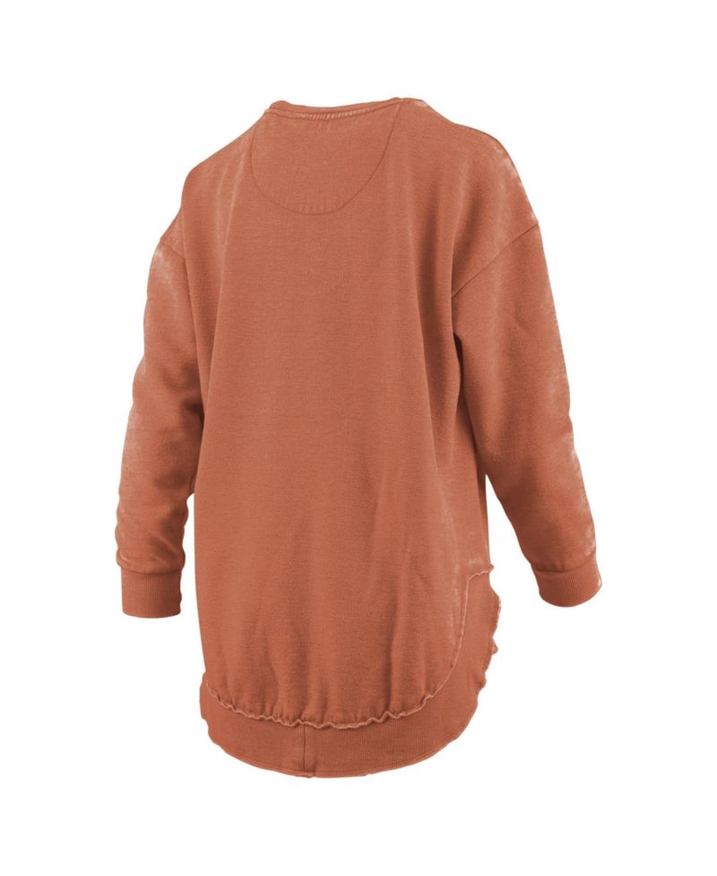 Women's Blitz Graphic Dropped-Shoulder Fleece-Lined Crewneck Sweatshirt