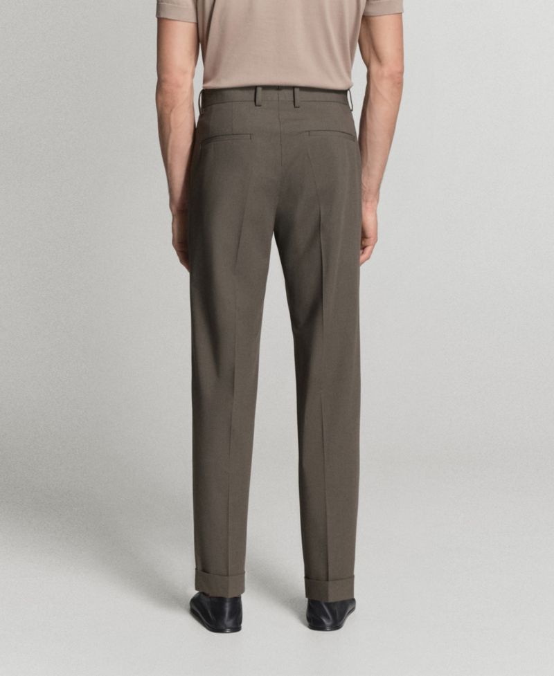 Men's Boston Regular-Fit Suit Pants