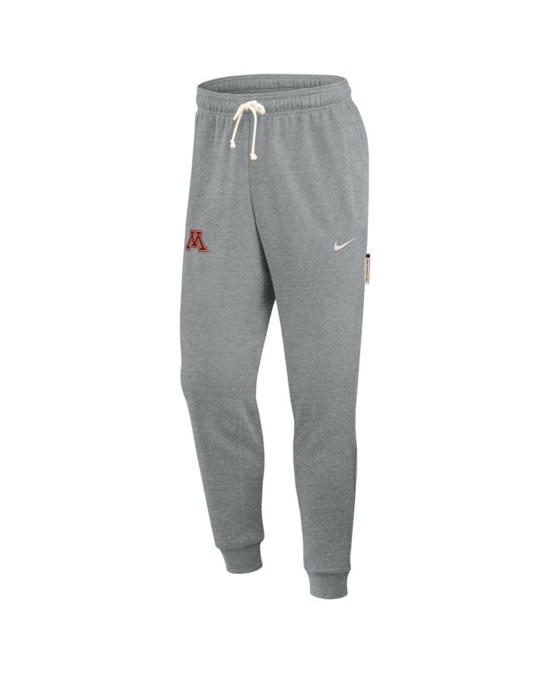 Men's Heather Gray Minnesota Golden Gophers 2025 Sideline Standard Issue Dri-FIT Taper Sweatpants