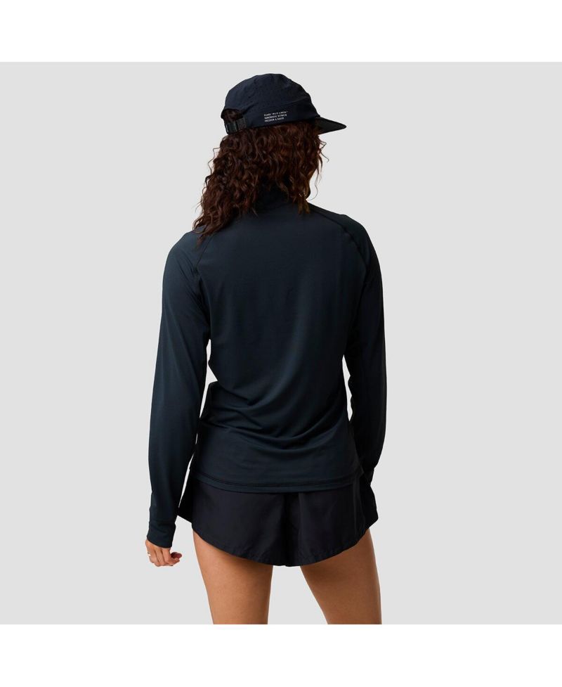 Women's BGA Tahoe Sun 1/4 Zip Long Sleeve Performance Tops