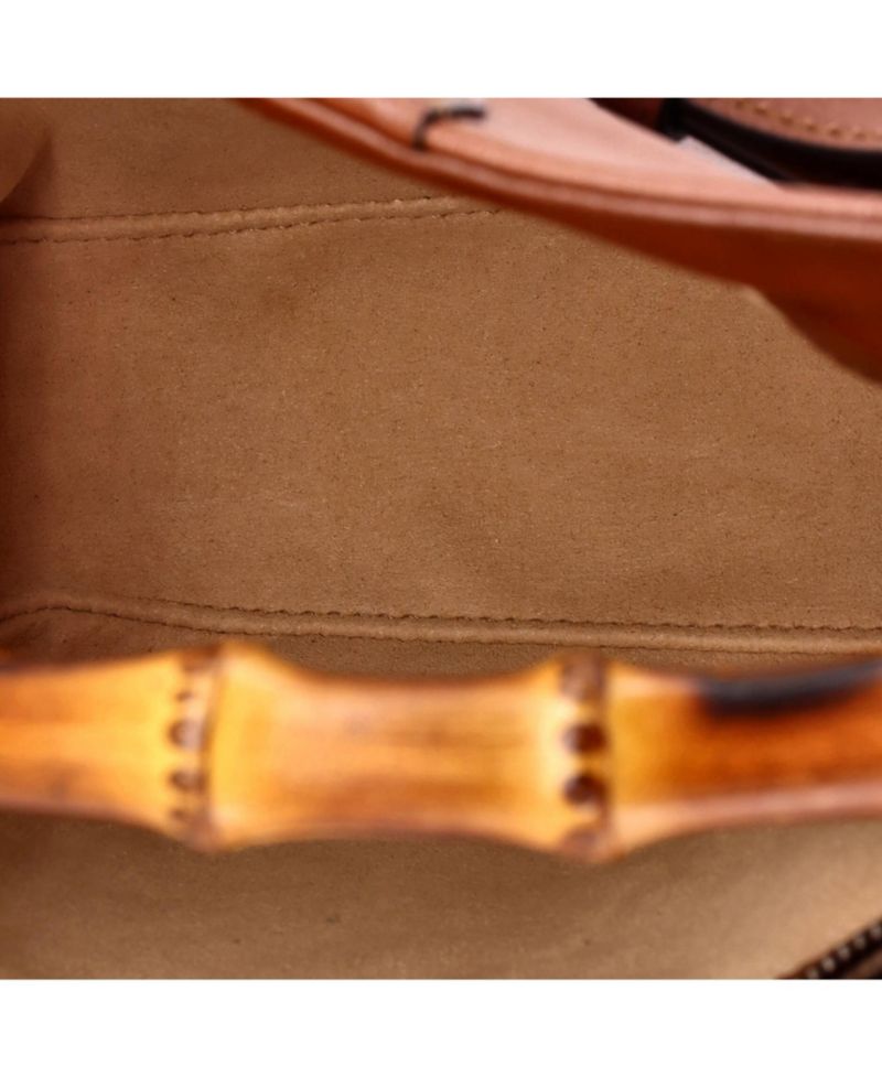 Small Diana NM Bamboo Shoulder Bag Leather