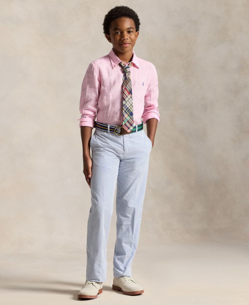 Boys' 8-20 Linen Shirt