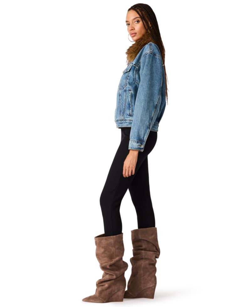 Women's Marky Cropped Denim Jacket