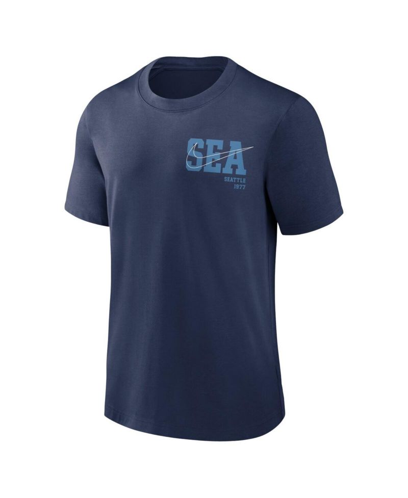 Men's Navy Seattle Mariners Statement Game Over T-shirt