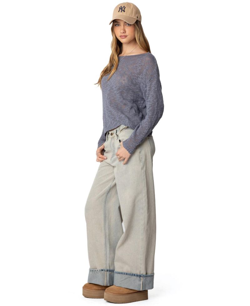 Women's Bri Oversized Boat Neck Sweater