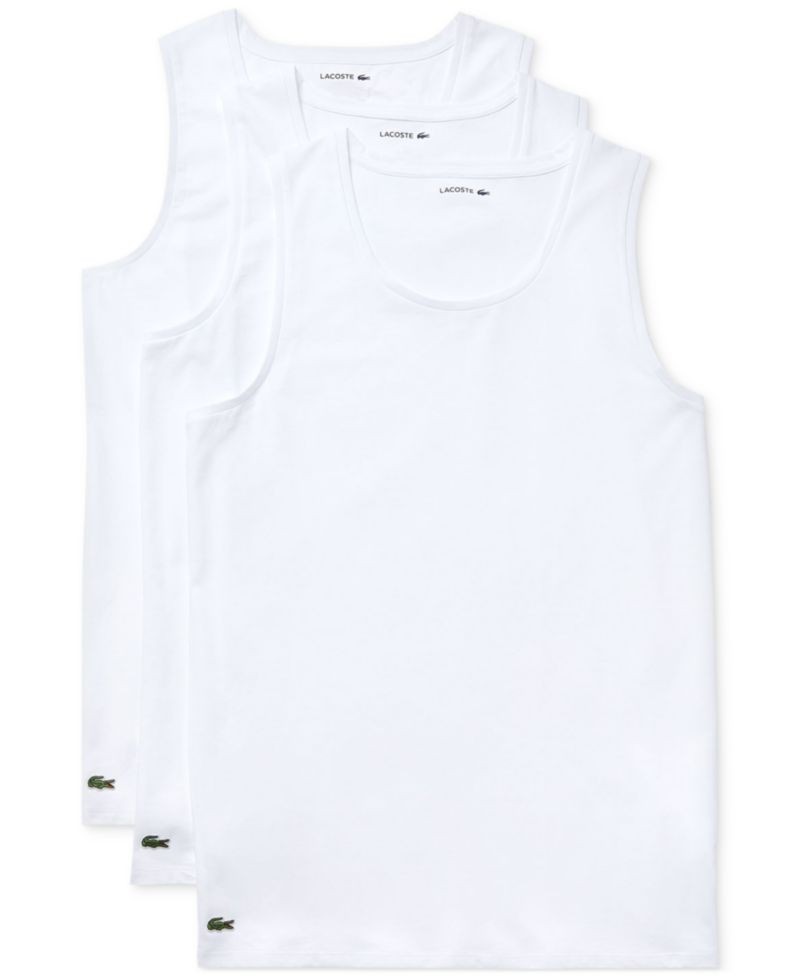 Men's Slim Fit Cotton Tank tops, 3-Pack
