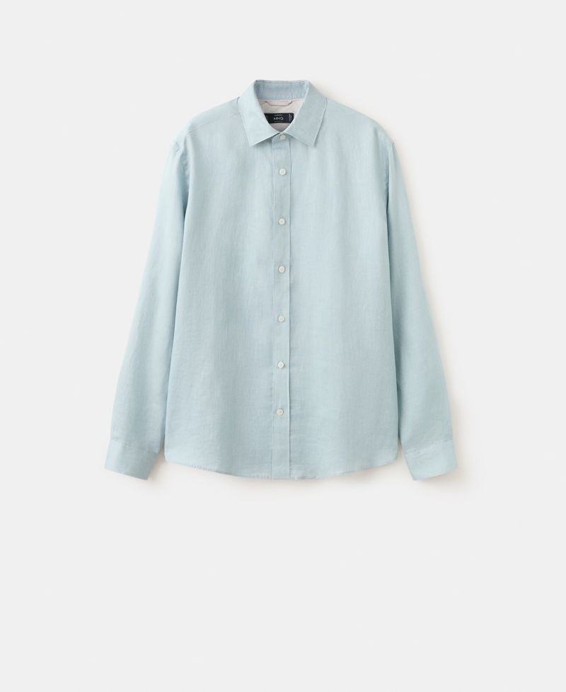 Men's Regular-Fit Linen Shirt