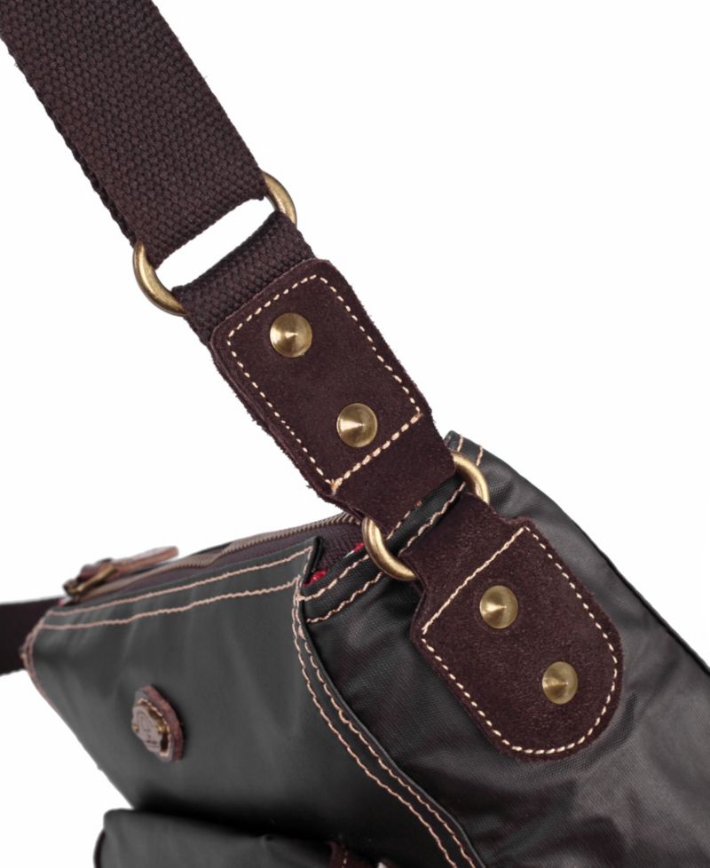 Dolphin Canvas Crossbody Bag