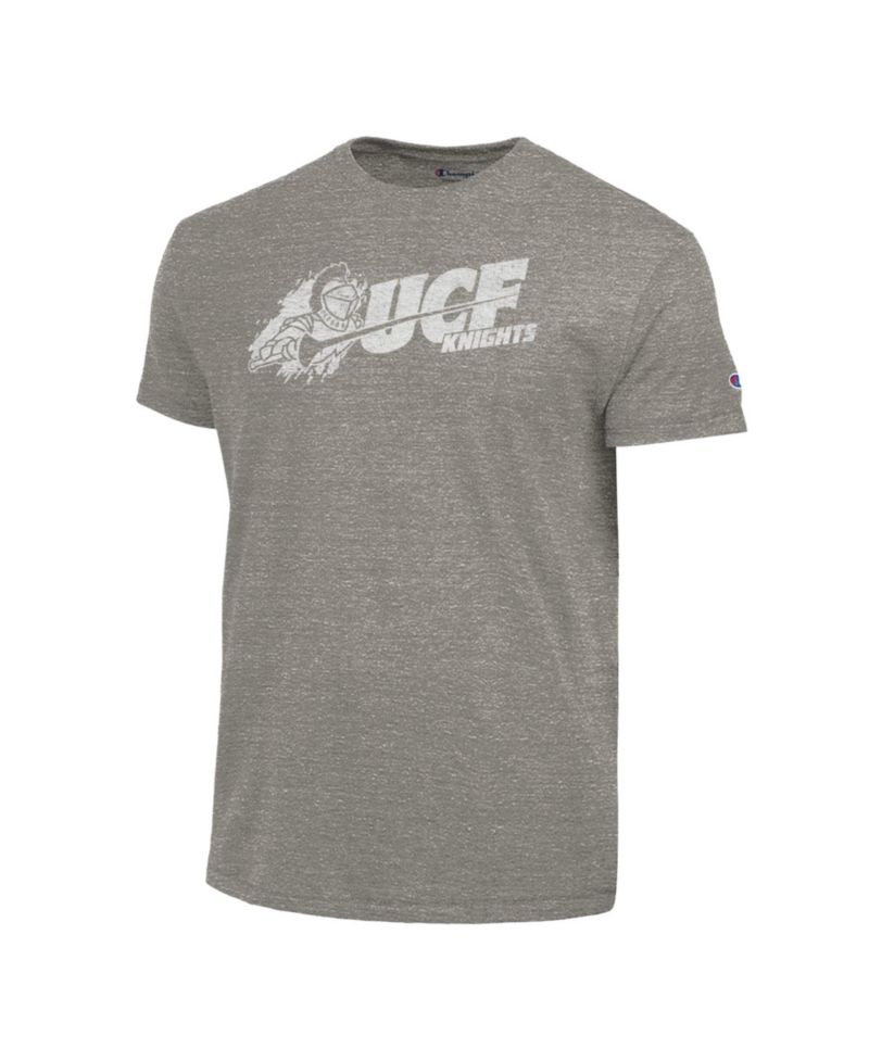 Men's Charcoal UCF Knights Vintage Triumph Tri-Blend T-Shirt