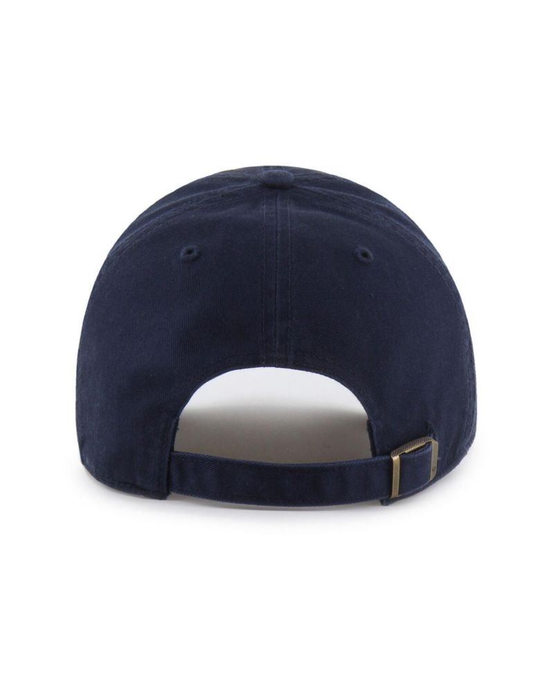 Men's Navy Denver Broncos Clean Up Adjustable Hat