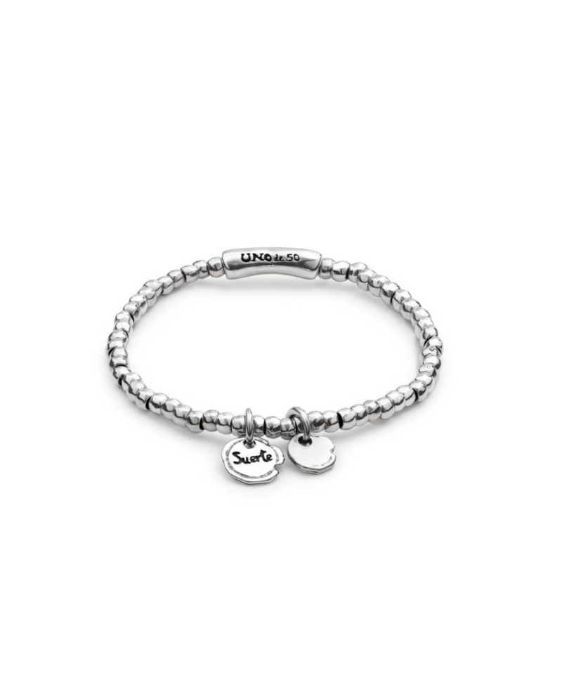 Sterling Silver Rounded Bead Bracelet