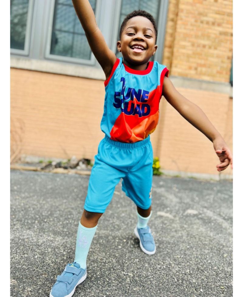 Boys Looney Tunes Athletic Tank Top Mesh Shorts