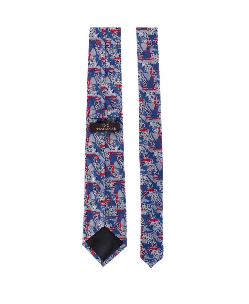 Men's Freedom's Torch Patriotic Silk Novelty Necktie