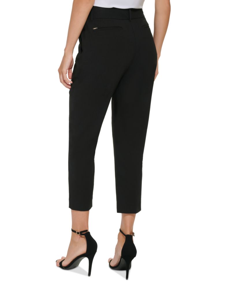Women's Tab-Waist D-Ring Ankle Pants