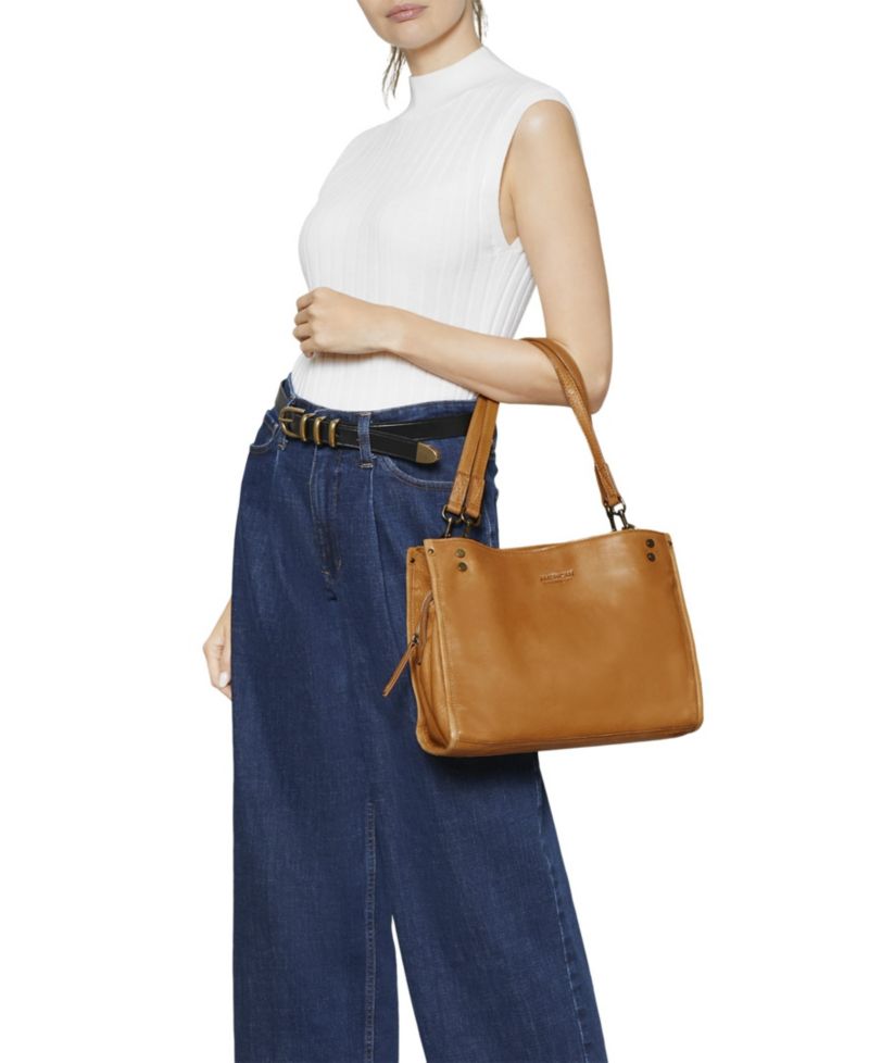 Women's Lenox Triple Entry Satchel Handbag
