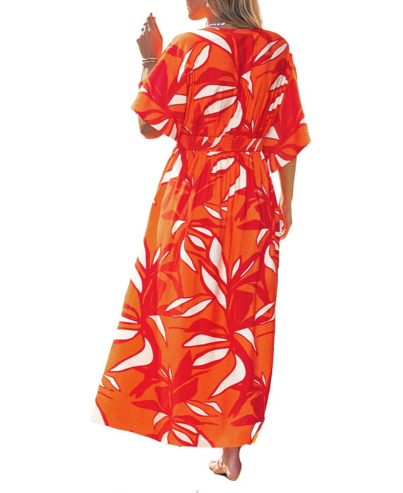 Women's Feel It in My Soul Tropical Midi Beach Dress