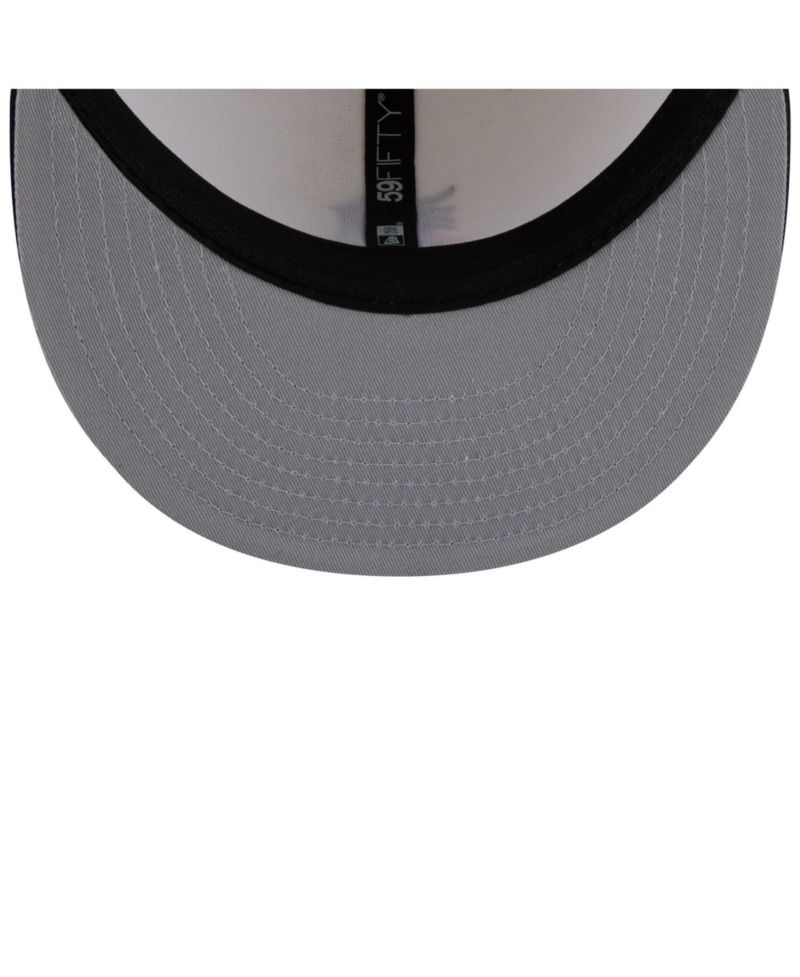 Men's White/Navy Detroit Tigers Blossom 59FIFTY Fitted Hat