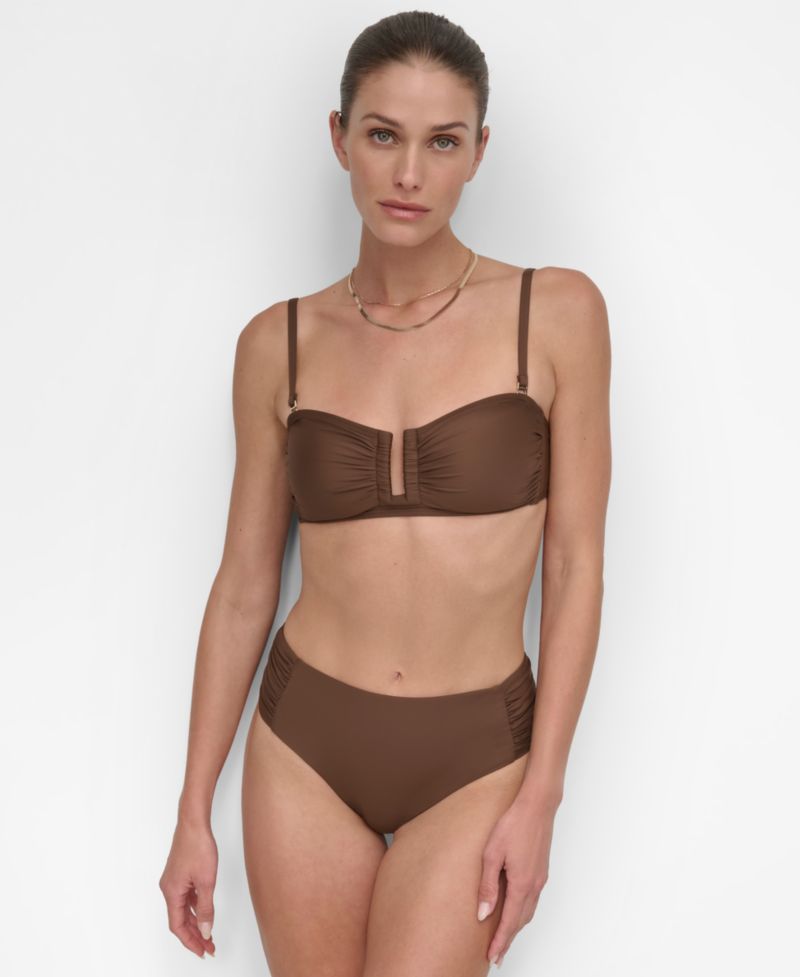Women's Bandeau Bikini Top & Bottoms