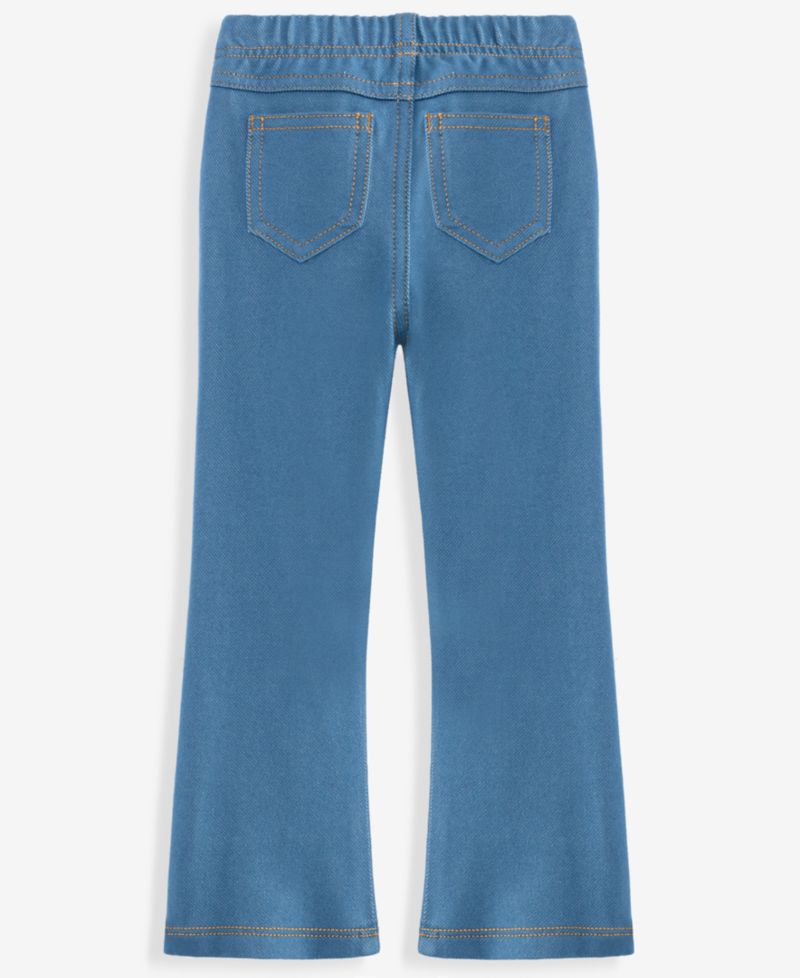 Baby Girls' 3M-24M Mix & Match Knit Denim Jeggings