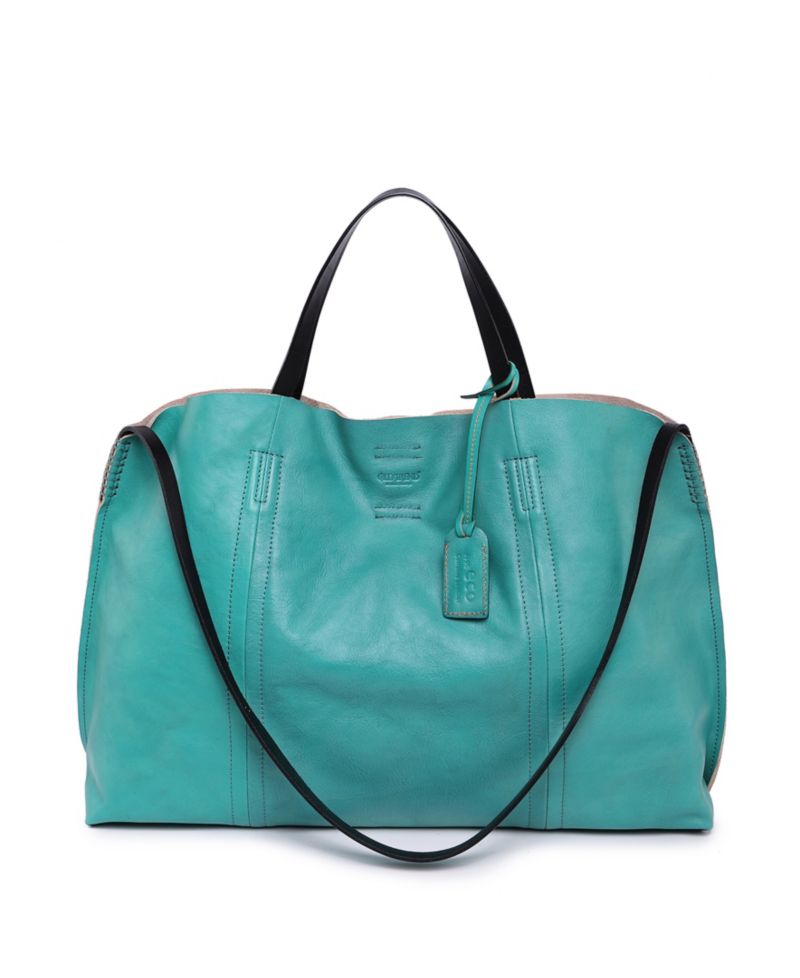 Forest Island Extra-Large Leather Tote Bag
