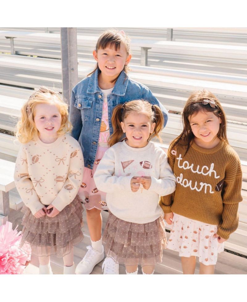 Little Girls Game Day Icon Sweatshirt