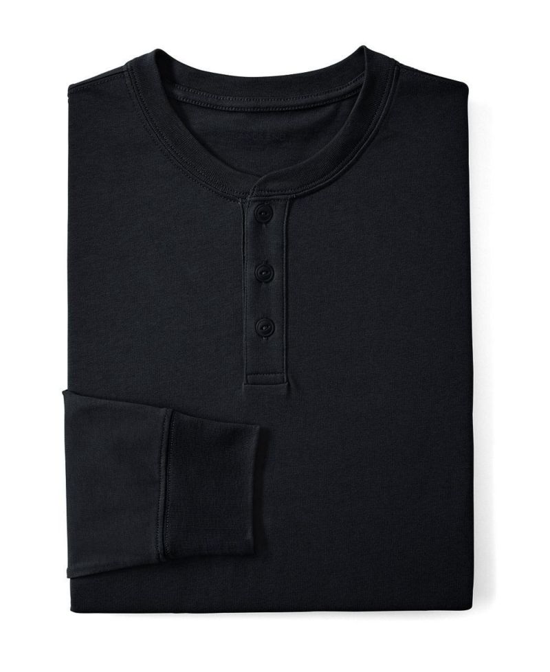 Men's Super-T Long Sleeve Henley T-Shirt
